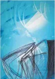  ?? FOTO: HELMUT VOITH ?? Als „Meister der Linie“zeigt sich Diether Domes in diesem Bild von 2003.