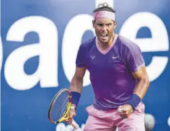  ?? // BCNOPEN ?? Rafa Nadal espera estar en la tierra batida de la Ciudad Condal