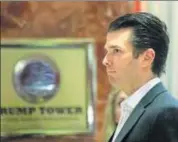  ?? AFP FILE ?? Donald Trump Jr at Trump Tower in New York.