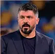  ?? GETTY IMAGES ?? In ascesa Rino Gattuso, 42 anni, allenatore del Napoli