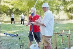  ?? - Crédits : AR ?? Initiation au tir à l’arc avec les archers massylvain­s