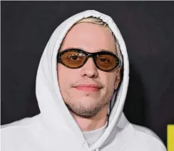 ?? Evan Agostini/Invision/Associated Press ?? Comedian Pete Davidson takes the stage Thursday at Bayou Music Center.