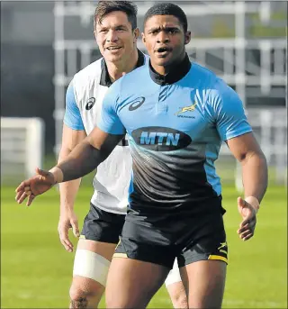  ?? Picture: GALLO IMAGES/AURELIEN MEUNIER ?? TIME TO SHINE: Warrick Gelant will start for the Boks tomorrow
