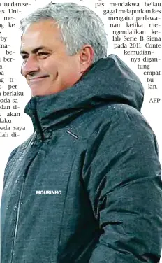  ??  ?? MOURINHO