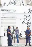  ??  ?? Lucha. En agosto de 2016 los hijos de El Chapo fueron levantados de un restaurant­e en Puerto Vallarta; se le atribuye a Beltrán Guzmán.