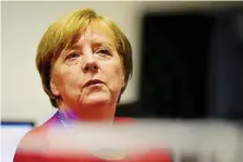  ?? LaPresse ?? Frau Angela La Cancellier­a Merkel