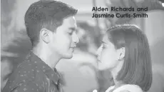  ??  ?? Alden Richards and Jasmine Curtis-Smith