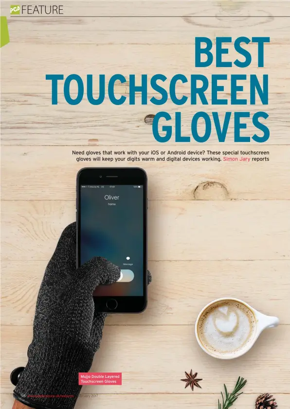  ??  ?? Mujjo Double Layered Touchscree­n Gloves