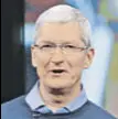  ?? REUTERS/FILE ?? Apple CEO Tim Cook
