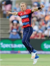  ?? Getty Images ?? Tom Curran of England believes he can bowl faster. —