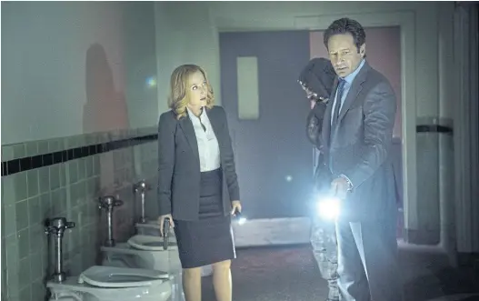  ?? Fox ?? Mulder y Scully regresan la semana próxima con diez nuevos casos policiales y un complot que evitar