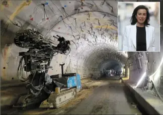  ?? (Archives DR et Nice-Matin) ?? Après le sénateur Philippe Tabarot, la députée Alexandra Masson est montée au créneau concernant le tunnel de Tende.