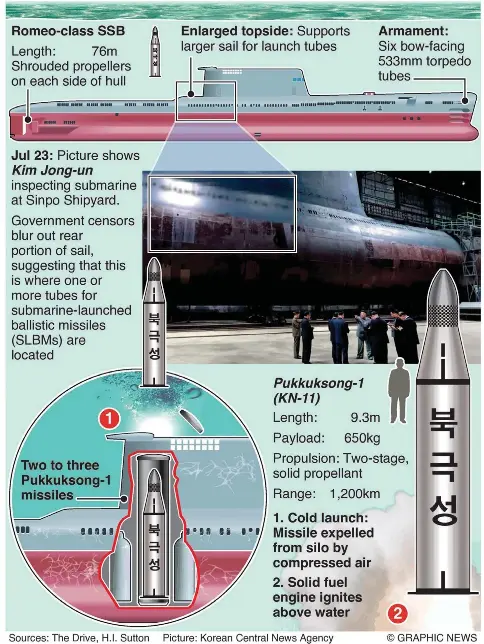 North Korea S New Submarine Pressreader