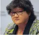  ??  ?? LASHED OUT: Minister Lynne Brown