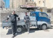  ?? OMAR AKOUR THE ASSOCIATED PRESS ?? Brothers Mohammed and Khalil Yousef used to make a living as drivers working day to day, but work has stopped since Jordan ordered a nationwide lockdown in response to the global pandemic.