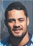  ??  ?? NSW centre Jarryd Hayne.