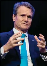  ?? ?? Brian Moynihan, presidente de Bank of America.