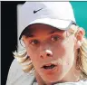  ??  ?? Denis Shapovalov