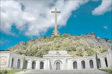  ?? Oscar Del Pozo AFP/Getty Images ?? THE VALLEY of the Fallen is a monument to Francoist combatants who died in the Spanish Civil War and the dictator’s burial site.