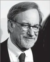  ?? JASON SZENES/EPA-EFE ?? At the National Board of Review gala, Steven Spielberg said he felt “a social imperative” to make “The Post.”