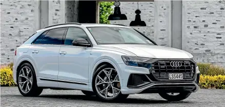  ??  ?? Call it a coupe version of the Q7 if you want, but that doesn’t tell the whole story about the Q8.