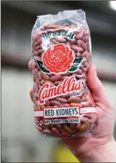  ?? ?? Beans made at the Camellia factory in Harahan, La., are the preferred brand for red beans and rice. Camellia turns 100 years old this year, and retains strong ties to New Orleans since Harahan is just across the river in Jefferson Parish.
(The New York Times/Rita Harper)