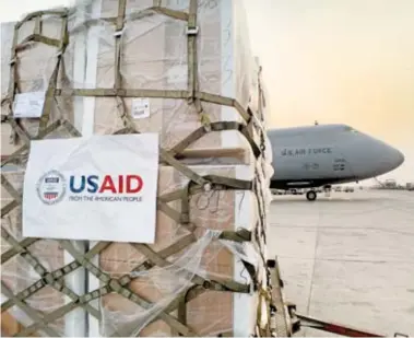  ?? CORTESÍA @USAID ?? La USAID actualment­e tiene un programa para entregar vacunas a la India