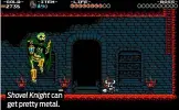  ??  ?? Shovel Knight can get pretty metal.