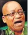  ??  ?? JACOB ZUMA