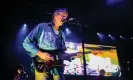  ?? Andrew Benge/Redferns ?? Stephen Malkmus of Pavement performing in Leeds, October 2022. Photograph: