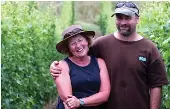  ?? ELISE VOLLWEILER ?? Daniel Jackson, right, cares for his wife Lesley, who has progressiv­e multiple sclerosis. External carers also help, and the couple fear what could happen if that aid is lost.