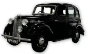  ??  ?? Post-war classic: a 1946 Austin 8 saloon