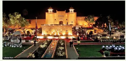  ??  ?? Lahore Fort