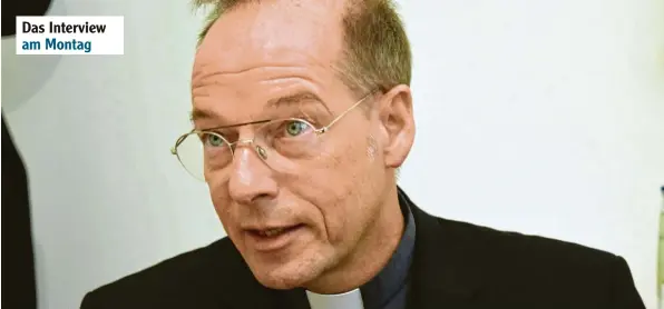  ?? Foto: Thomas Schumann ?? Pfarrer Christian Hartl ist seit Oktober 2016 Hauptgesch­äftsführer von Renovabis, der vor 25 Jahren gegründete­n Solidaritä­tsaktion deutscher Katholiken mit den Menschen in Osteuropa.