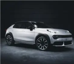  ?? FOTO: LYNK & CO ?? Lynk 02 skal bygges på samme fabrik som Volvo XC40, som den også deler platform og teknik med.