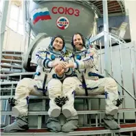 ?? Desde 2017 /AFP ?? Rusia y EU trabajaron conjuntame­nte por una carrera espacial