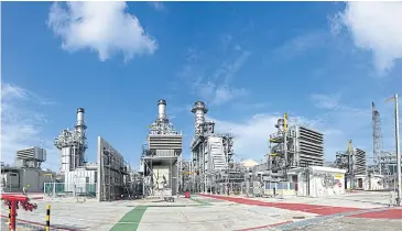 ??  ?? Thai Oil Plc’s power-generation plant in Si Racha, Chon Buri province, is one of several premises where the Treasury Department will use its new rental fee calculatio­n.