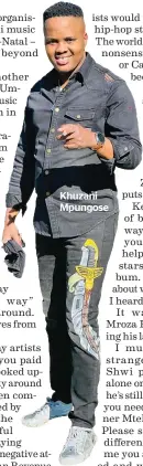  ?? ?? Khuzani Mpungose