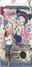  ??  ?? Kolumbiani­sche Street-Art hat Simone unterwegs entdeckt.