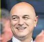  ??  ?? TARGETS: Levy is lining up possible Poch replacemen­ts