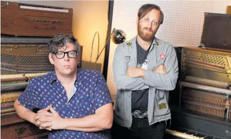  ?? Photo / AP ?? Patrick Carney (left) and Dan Auerbach’s tour kicks off in Los Angeles this month.