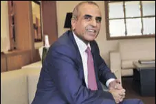  ?? MINT/FILE ?? Bharti group chairman Sunil Mittal