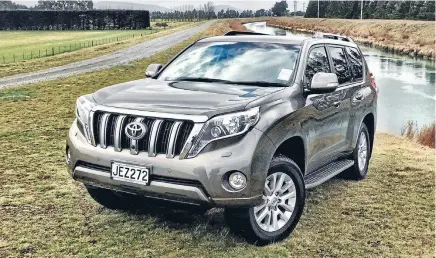  ??  ?? No changes on the outside, with that huge, portcullis-like grille dominating the Prado’s facade as usual.