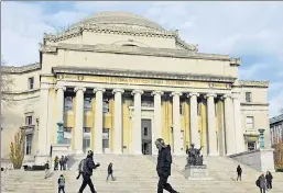  ??  ?? Built with blood money? Columbia’s 19th-century Low Memorial Library.