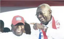 ??  ?? Both President Nana Akufo-Addo (L) and ex-President Kufuor (R) have tried to improve timekeepin­g