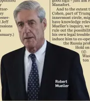  ??  ?? Robert Mueller