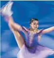 ?? FOTO: IMAGO ?? Die russische Eiskunstlä­uferin Kamila Walijewa war bei den Peking-Spielen gerade mal 15 Jahre alt.
