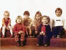  ?? Courtesy ?? This preschool photo of Beto O’Rourke shows him wearing a sweater that sports the nickname his family gave him.