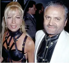  ??  ?? Family business: Donatella and her late brother Gianni