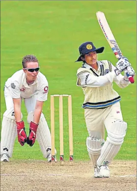  ?? GETTY FILE ?? A young Mithali Raj during the Taunton Test of August 2002. Mithali retired from all forms of internatio­nal cricket after a prolific 23-year career.